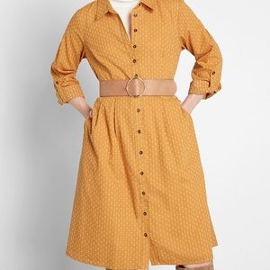 ModCloth Broadcast Coordinator Shirt Dress